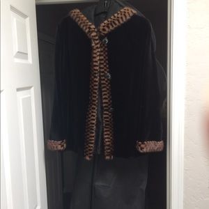 Sheared Mink reversible jacket never worn.